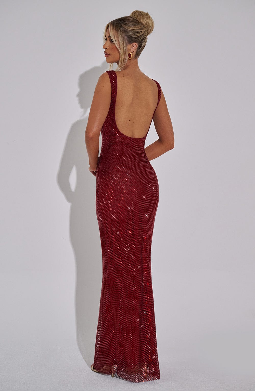 Madeleine Maxi Dress - Wine