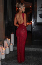 Madeleine Maxi Dress - Wine