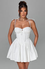 Harriet Mini Dress - Ivory