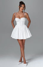 Harriet Mini Dress - Ivory