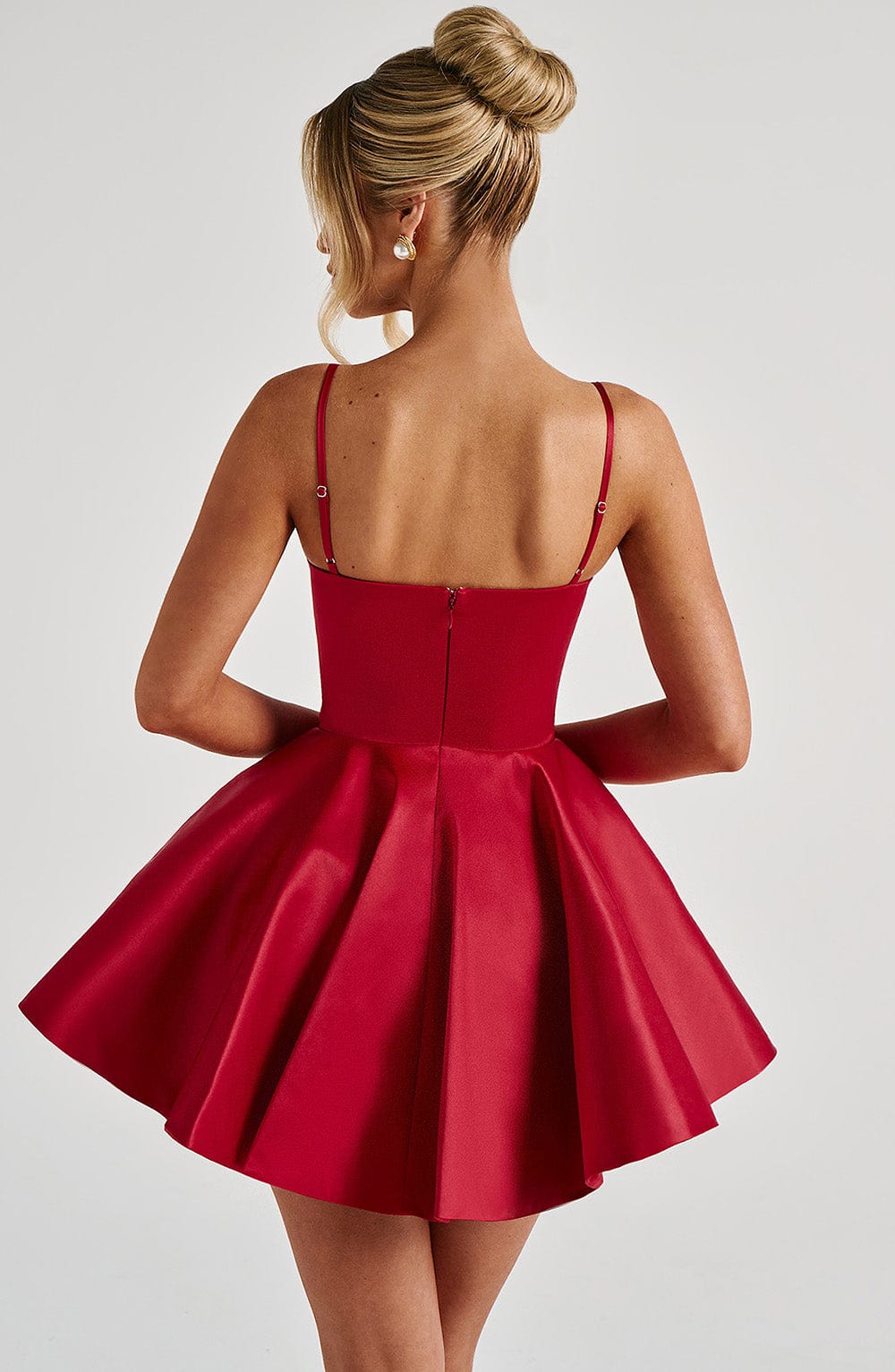 Emma Mini Dress - Red