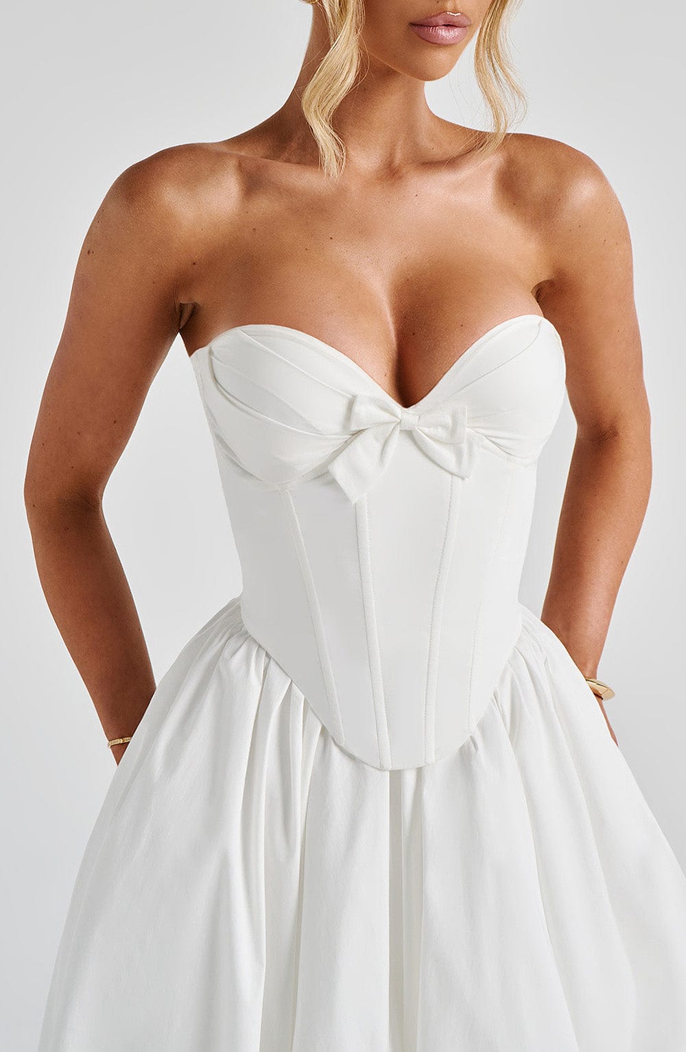Adele Midi Dress - Ivory