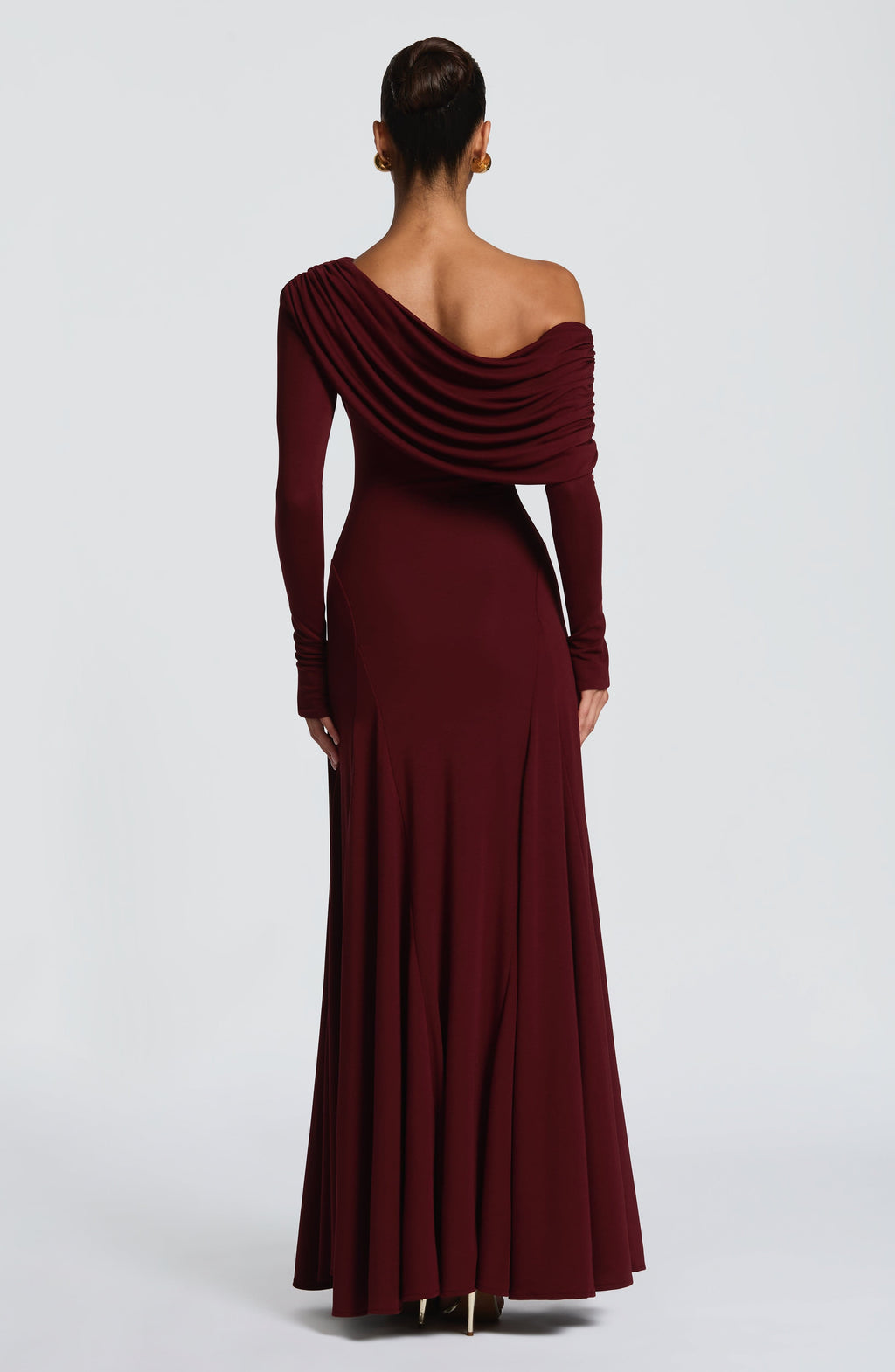 Emma Maxi Dress - Cherry Lacquer