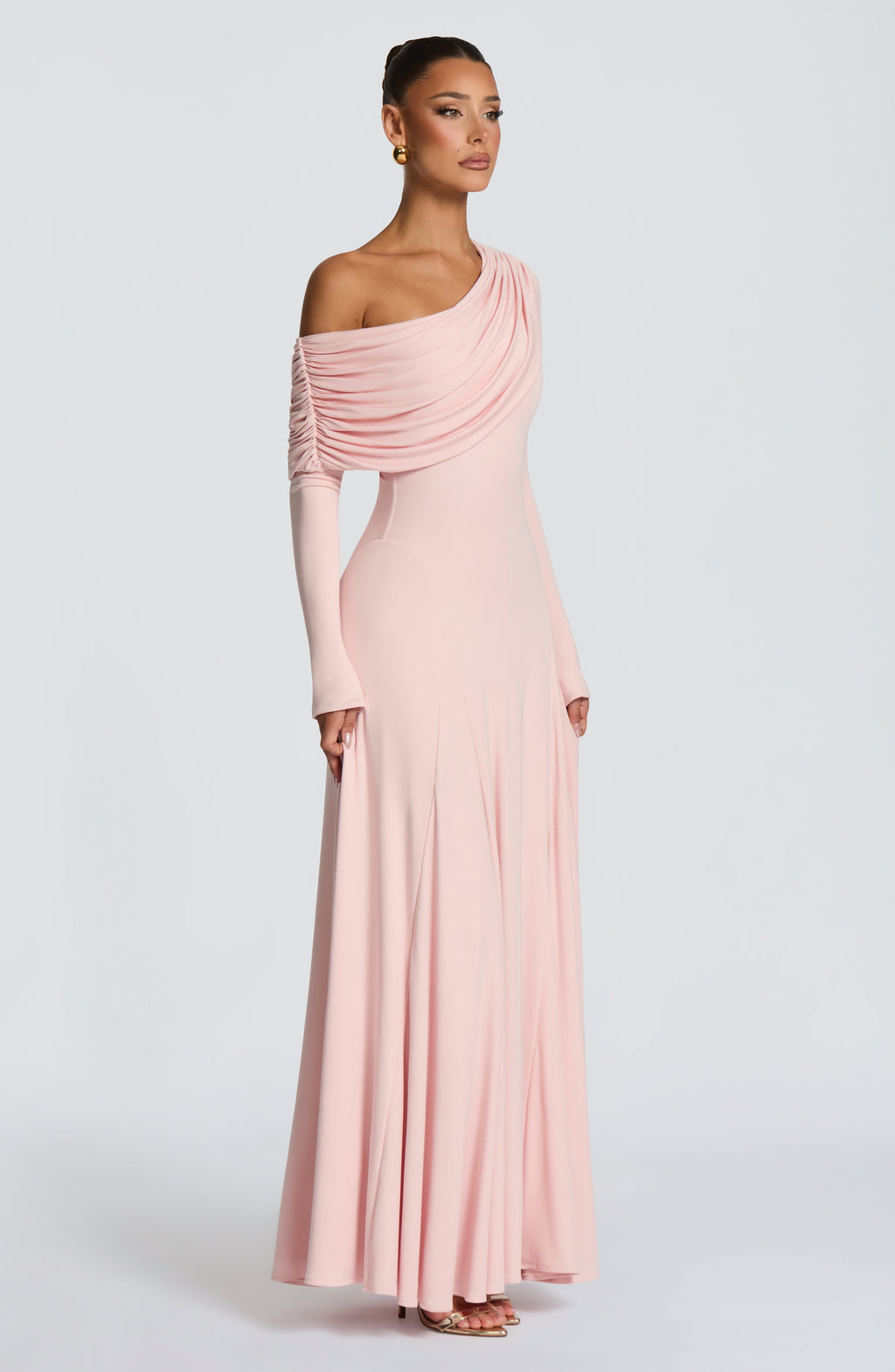 Emma Maxi Dress - Soft Blush
