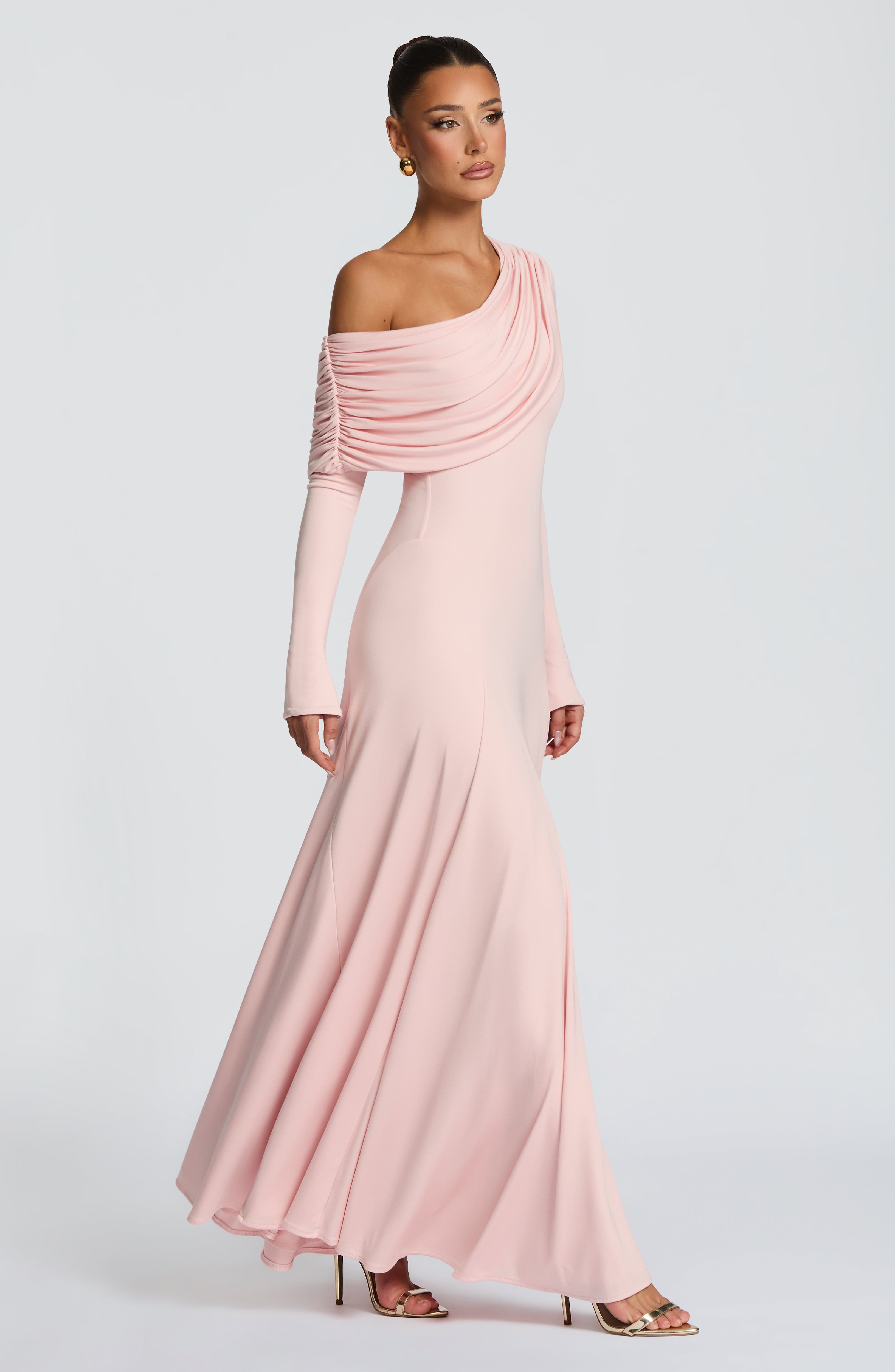 Emma Maxi Dress - Soft Blush