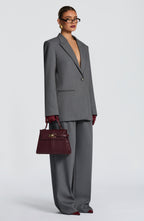Charlotte Blazer - Grey Marl