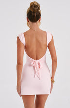 Daisy Mini Dress - Blush