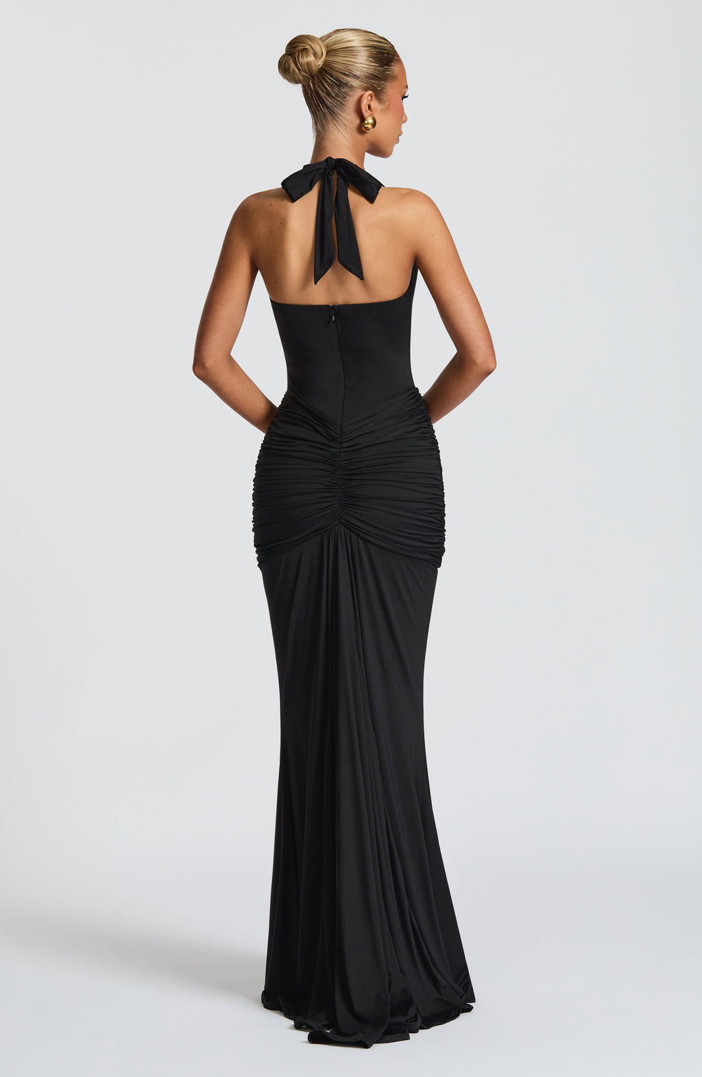Rose Maxi Dress - Black