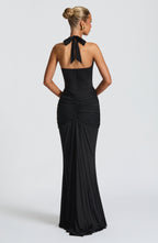 Rose Maxi Dress - Black