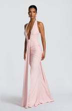 Rose Maxi Dress - Blush