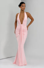 Rose Maxi Dress - Blush