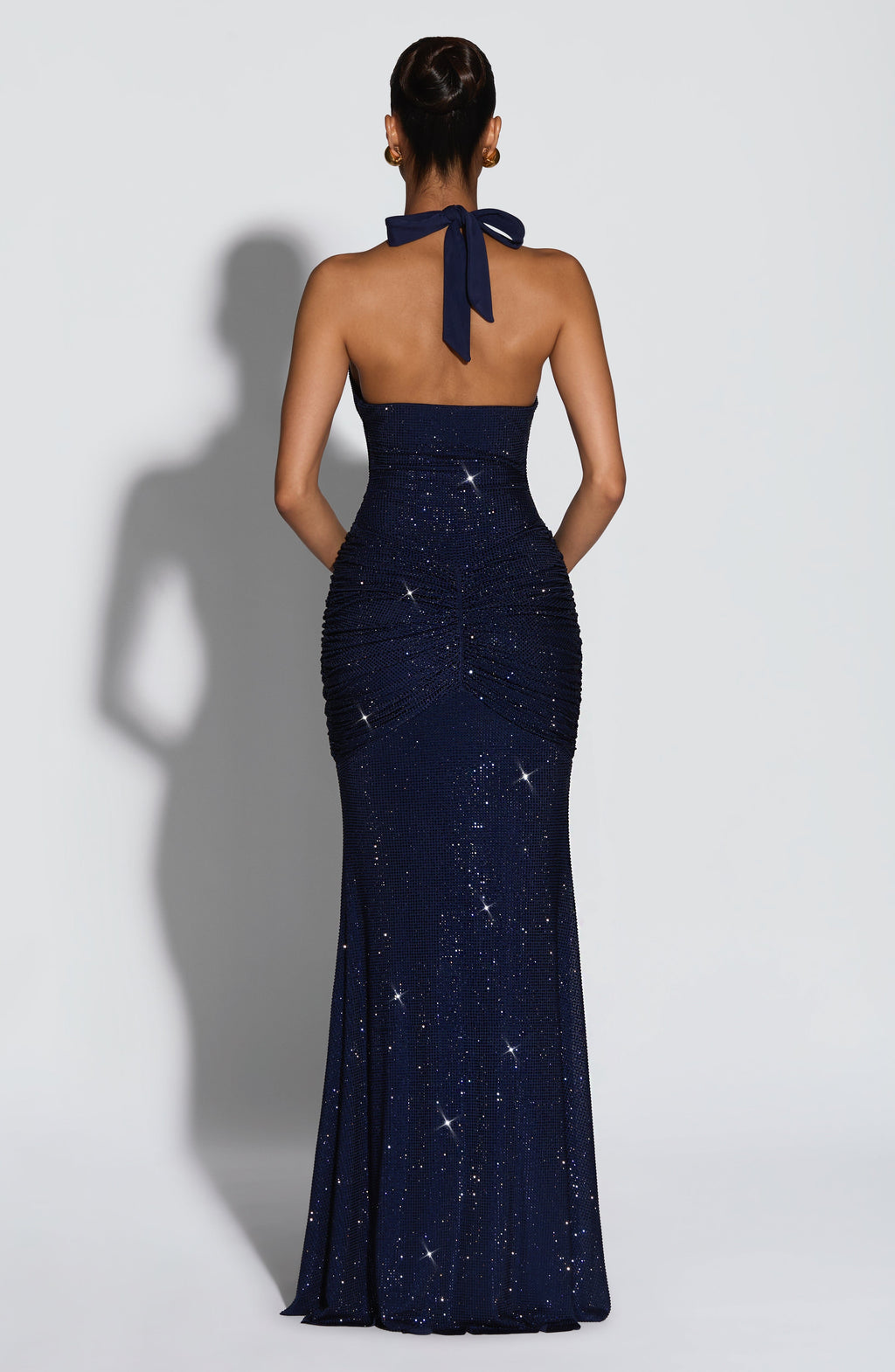 Rose Maxi Dress - Navy Sparkle