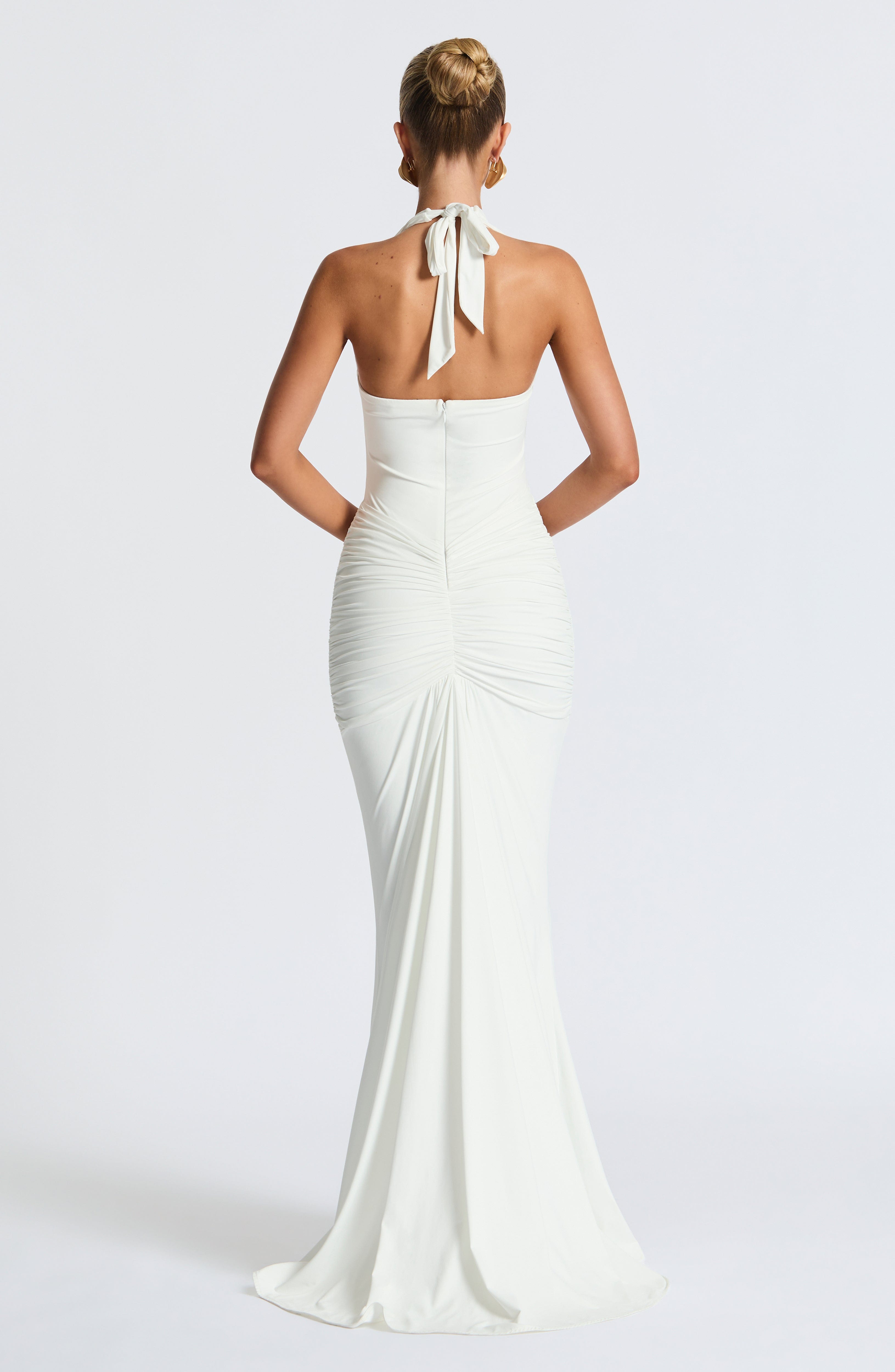 Rose Maxi Dress - White