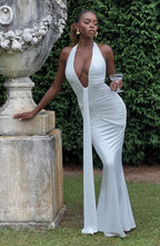 Rose Maxi Dress - White