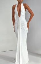 Rose Maxi Dress - White