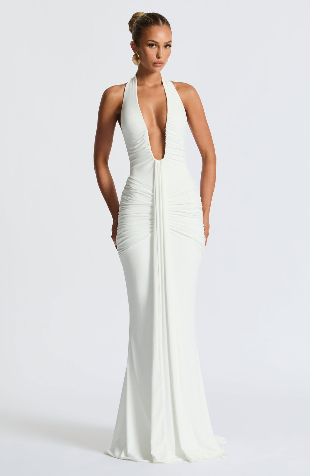 Rose Maxi Dress - White