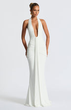 Rose Maxi Dress - White