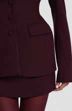 Chloe Blazer - Plum