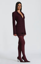 Chloe Blazer - Plum