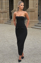 Irene Midaxi Dress - Black