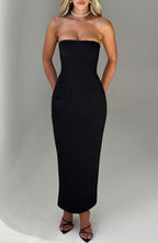 Charlotte Midaxi Dress - Black