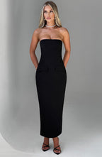 Irene Midaxi Dress - Black