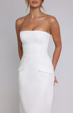 Charlotte Midaxi Dress - Ivory