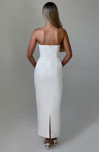 Charlotte Midaxi Dress - Ivory