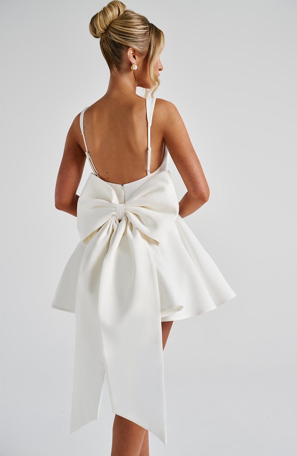 Chloe Mini Dress - Ivory