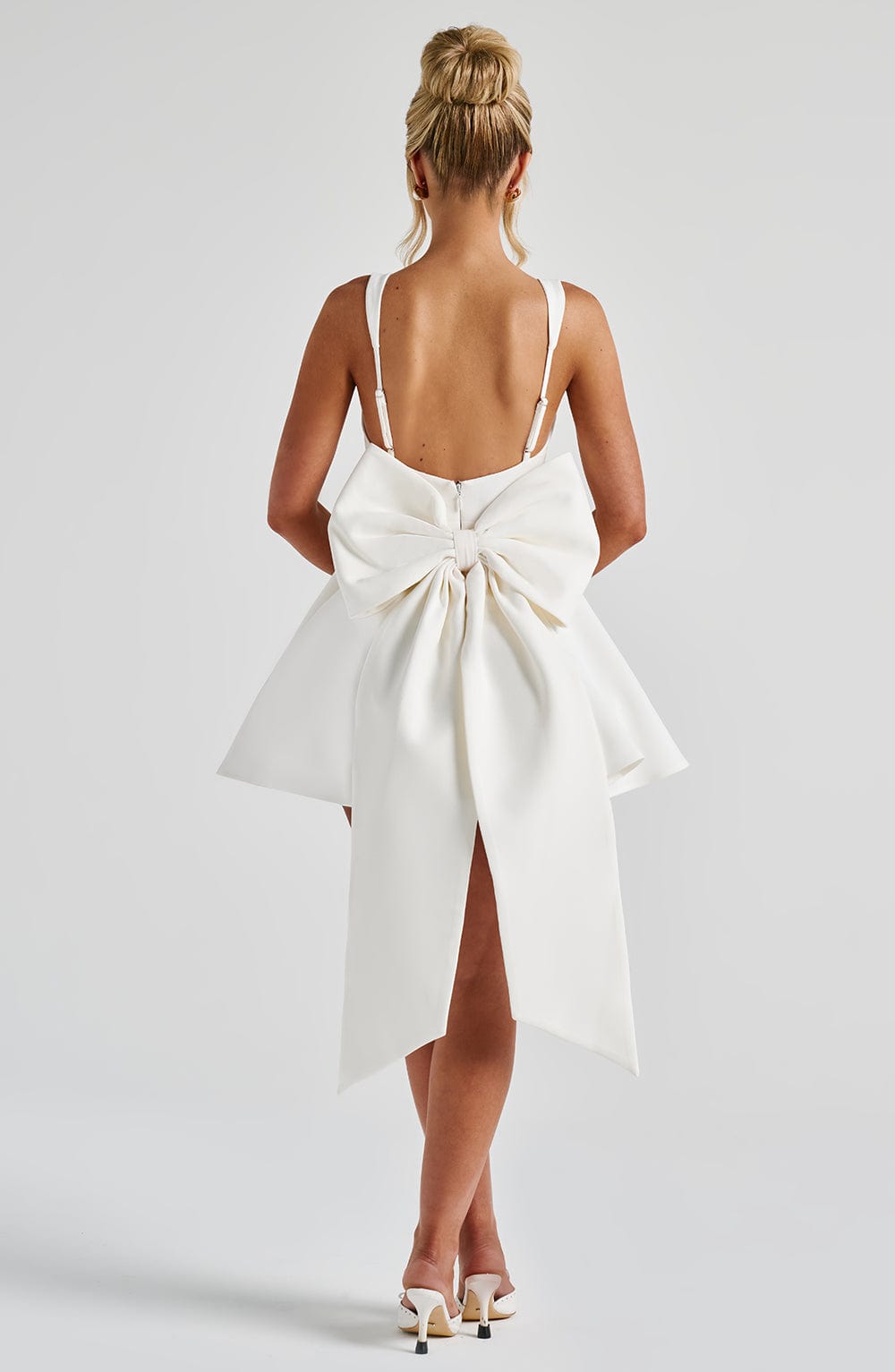 Chloe Mini Dress - Ivory