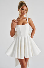 Chloe Mini Dress - Ivory