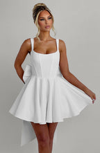 Chloe Mini Dress - Ivory