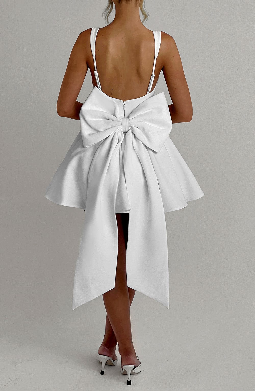 Chloe Mini Dress - Ivory