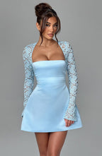 Harriet Mini Dress - Blue
