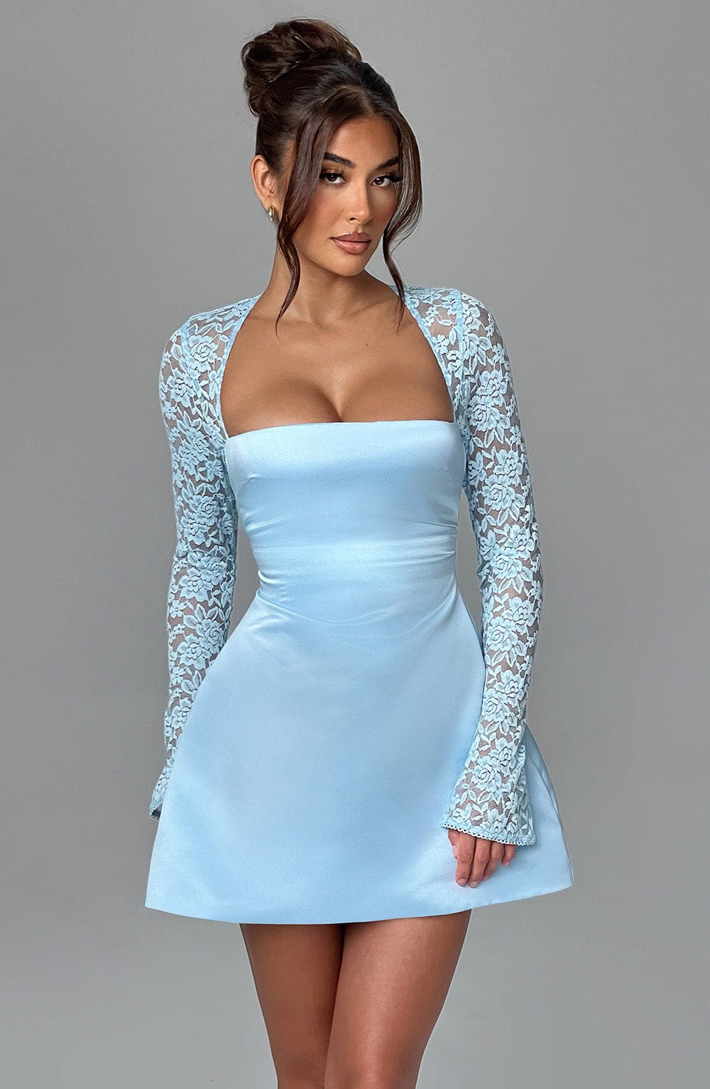 Harriet Mini Dress - Blue