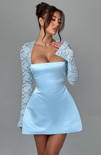Harriet Mini Dress - Blue