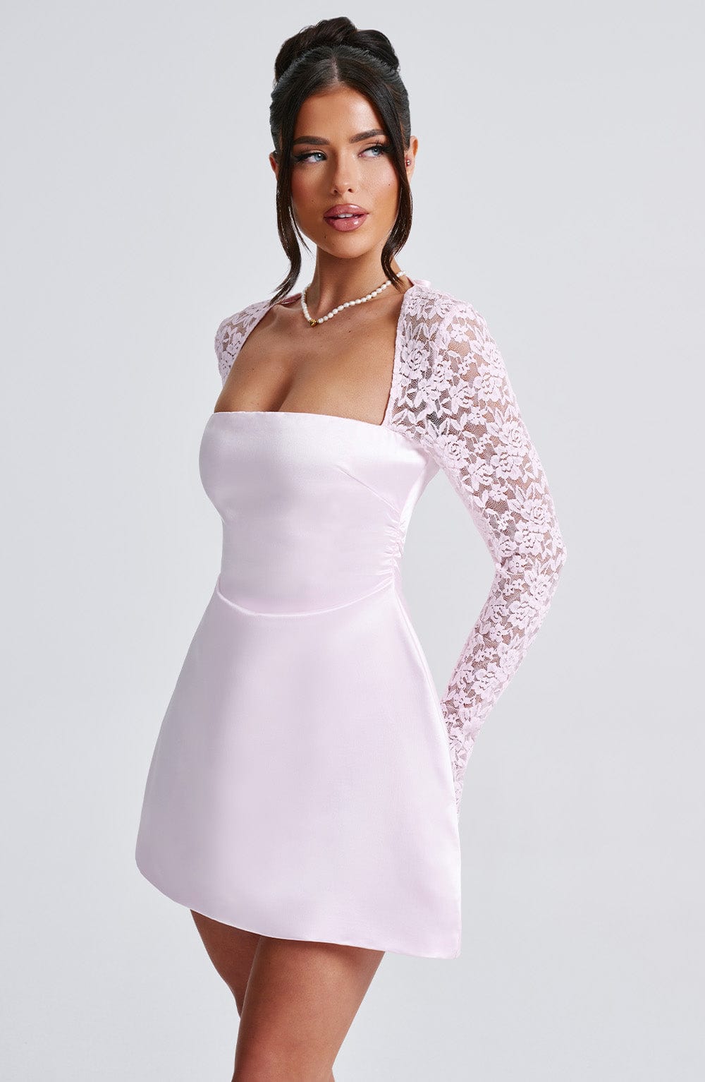 Harriet Mini Dress - Blush