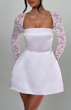 Harriet Mini Dress - Blush