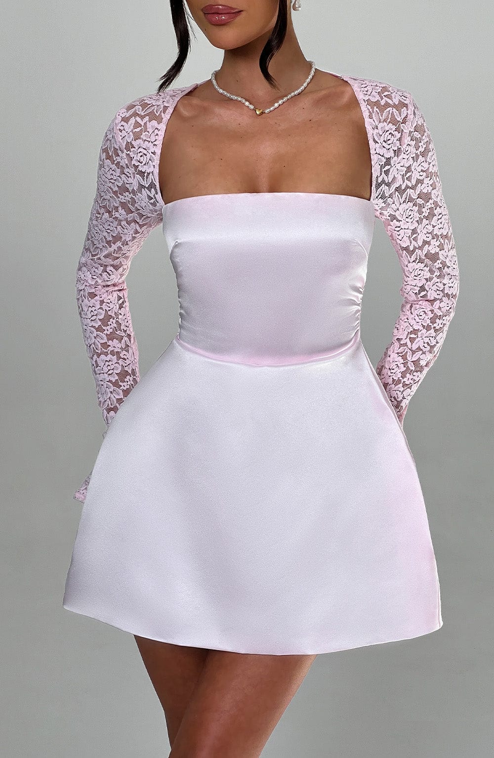 Harriet Mini Dress - Blush