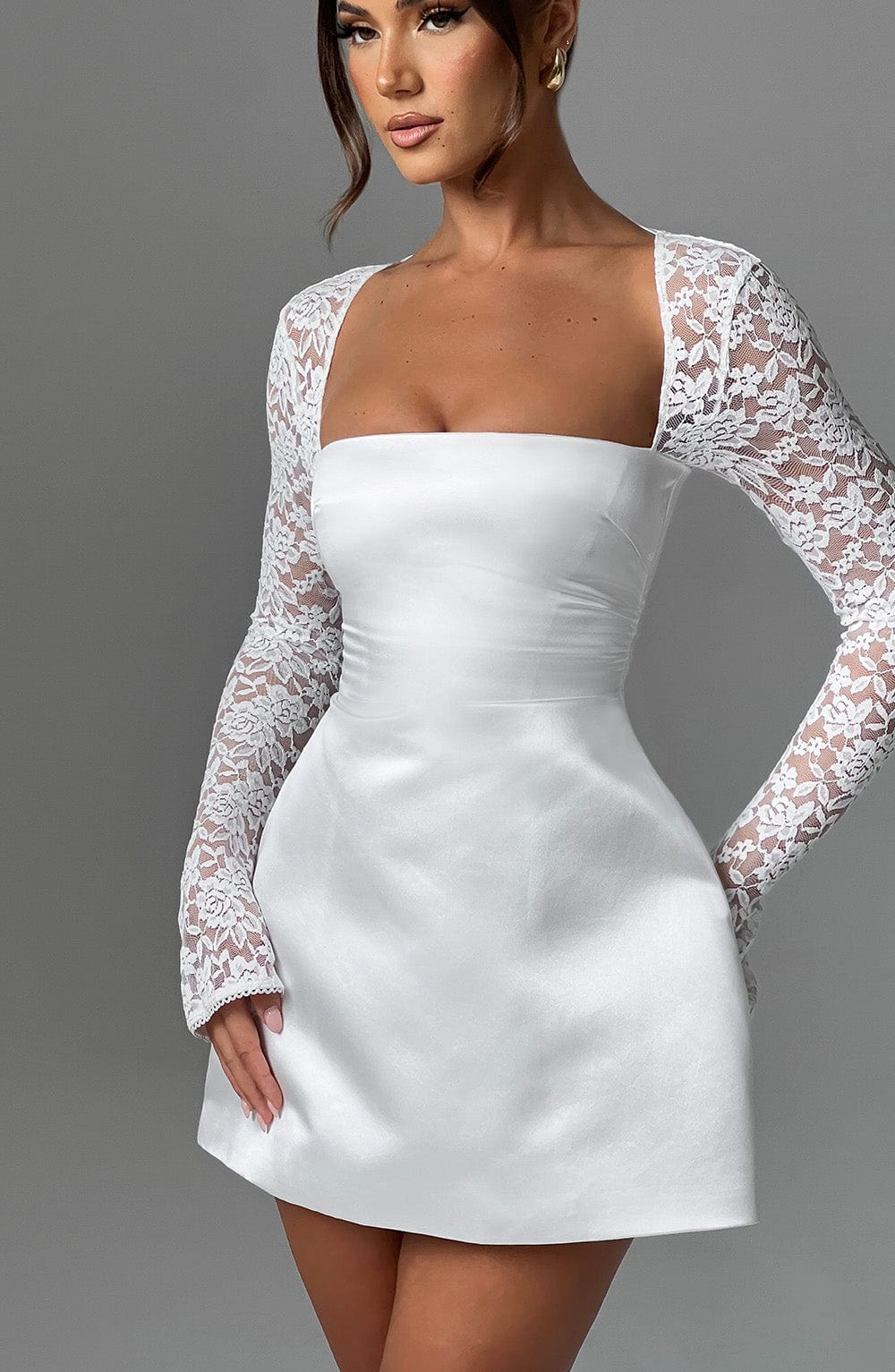 Harriet Mini Dress - Ivory