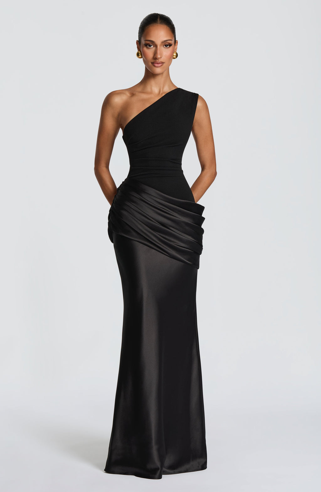 Cassandra Maxi Dress - Black