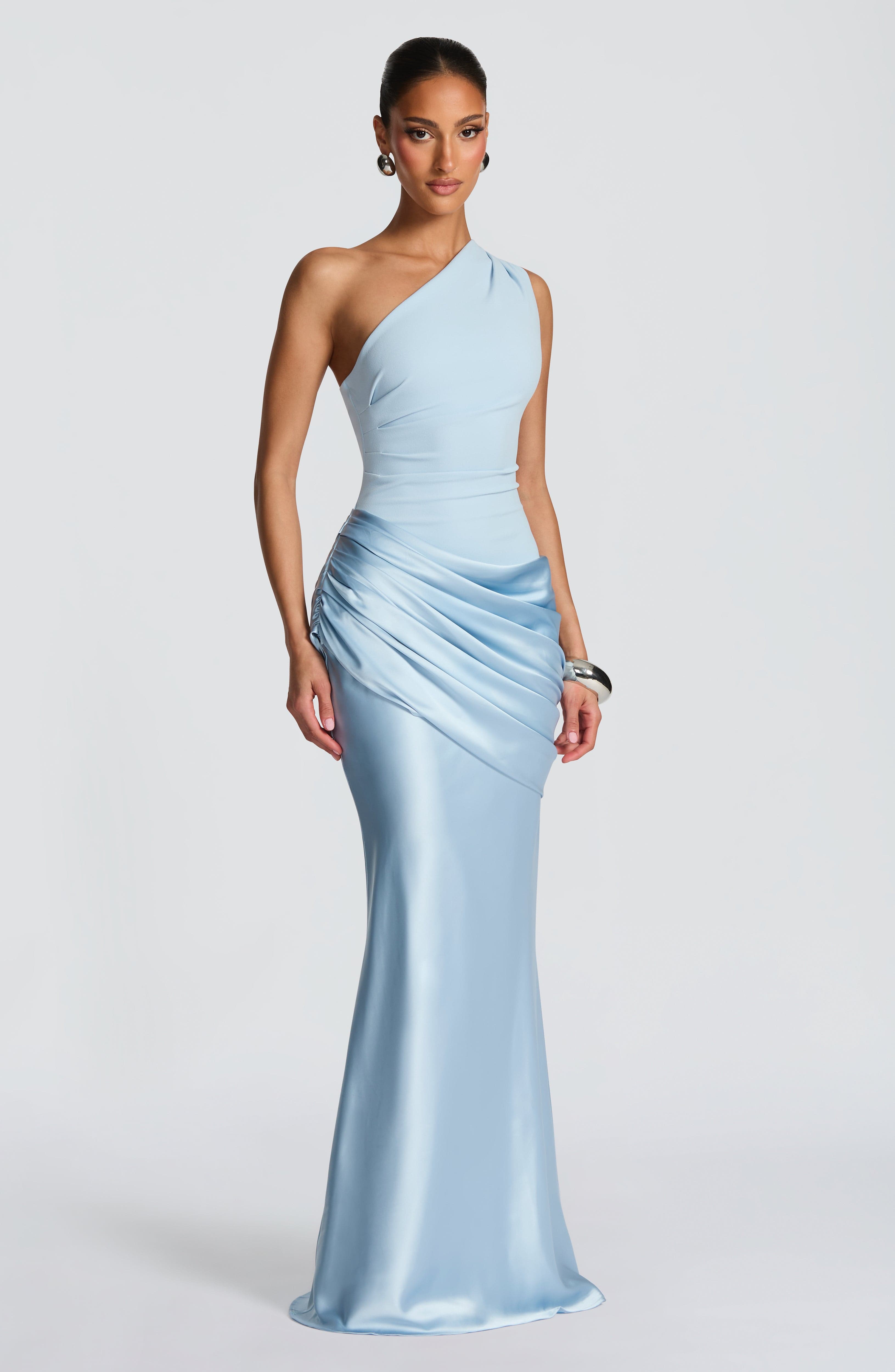Cassandra Maxi Dress - Glacier Blue