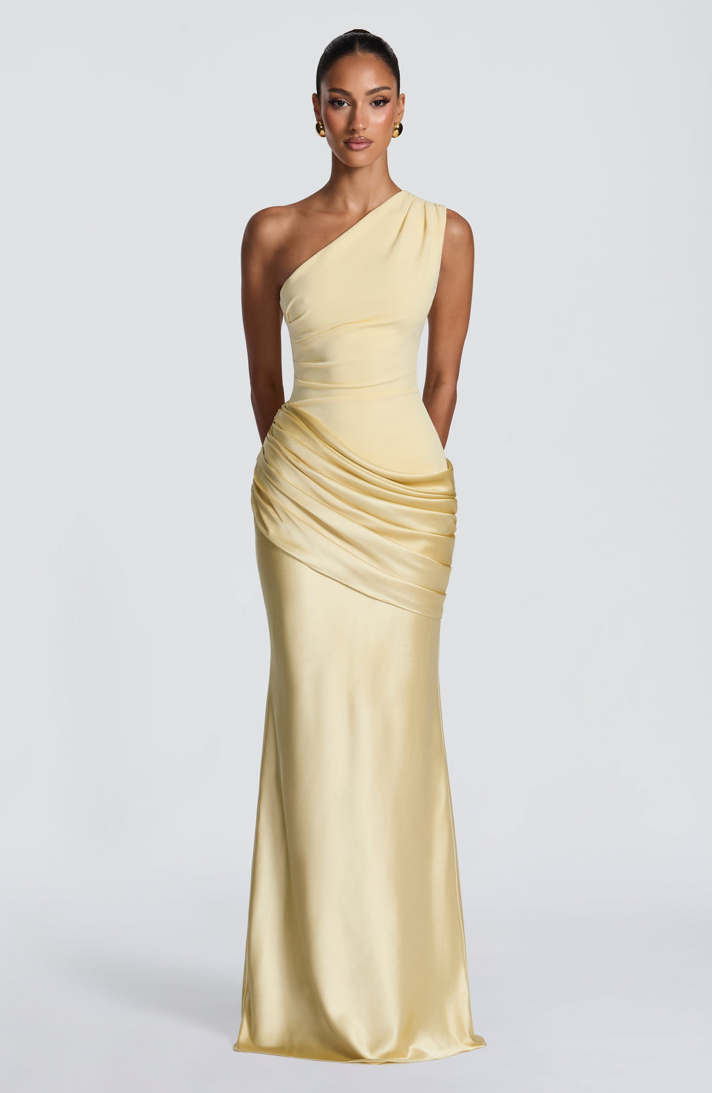 Cassandra Maxi Dress - Lemon