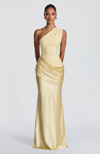 Cassandra Maxi Dress - Lemon