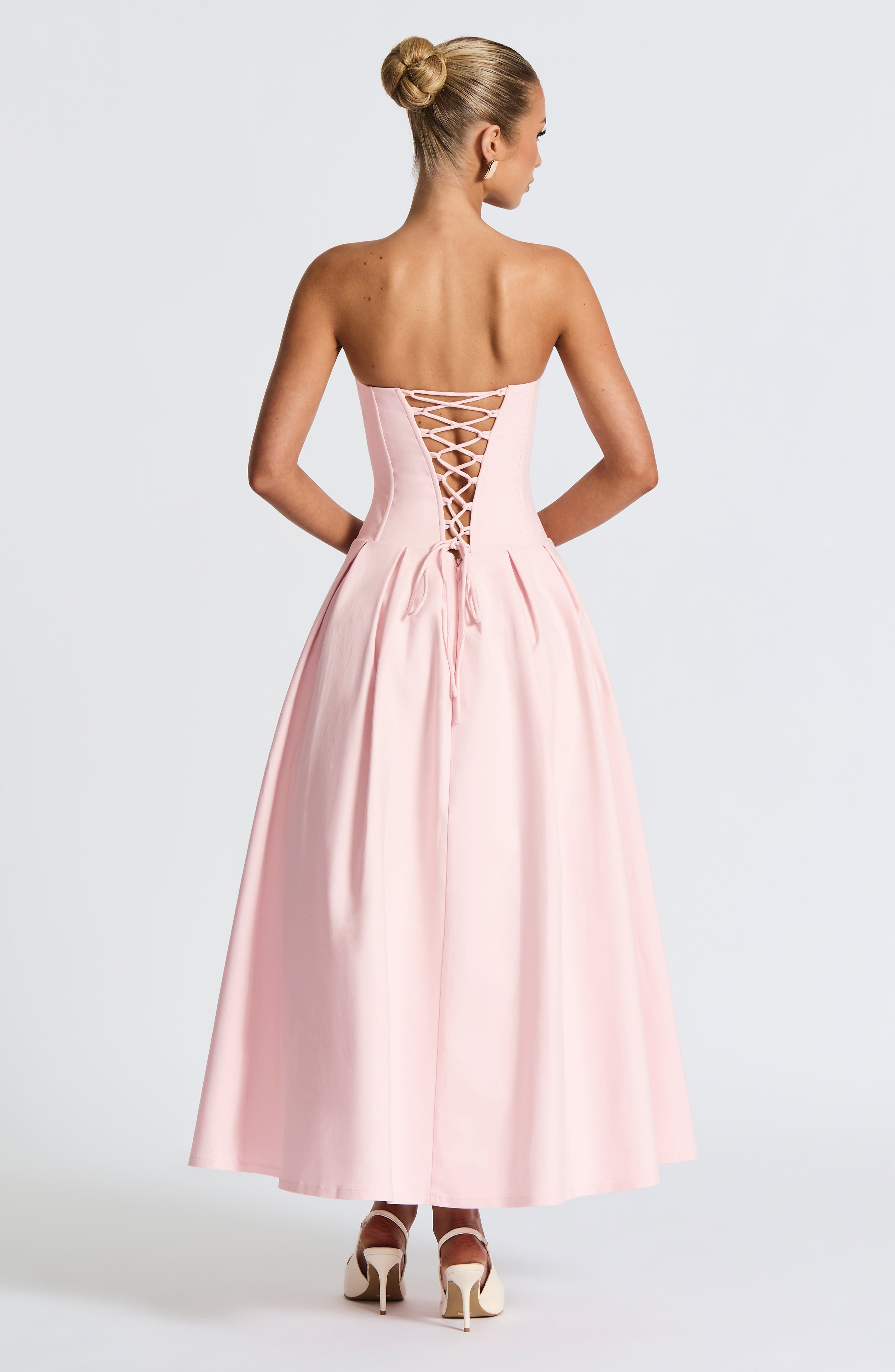 Emma Midi Dress - Blush
