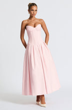 Emma Midi Dress - Blush