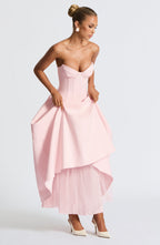 Emma Midi Dress - Blush