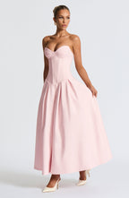 Emma Midi Dress - Blush