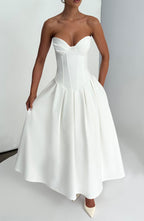 Emma Midi Dress - Ivory