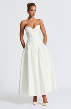 Emma Midi Dress - Ivory